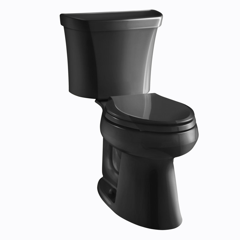 K3519RA0 Kohler Highline 1.0 GPF Elongated TwoPiece Toilet (Seat